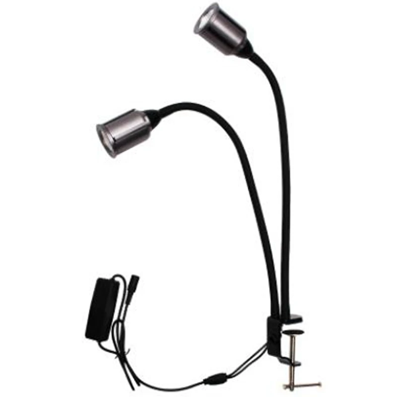 

Grow Light for Indoor Plants - 75W Sunlike Full Spectrum Plants Lights 3/6/12H Timer COB Grow Lamp - Dual Head Flexible Goosenec