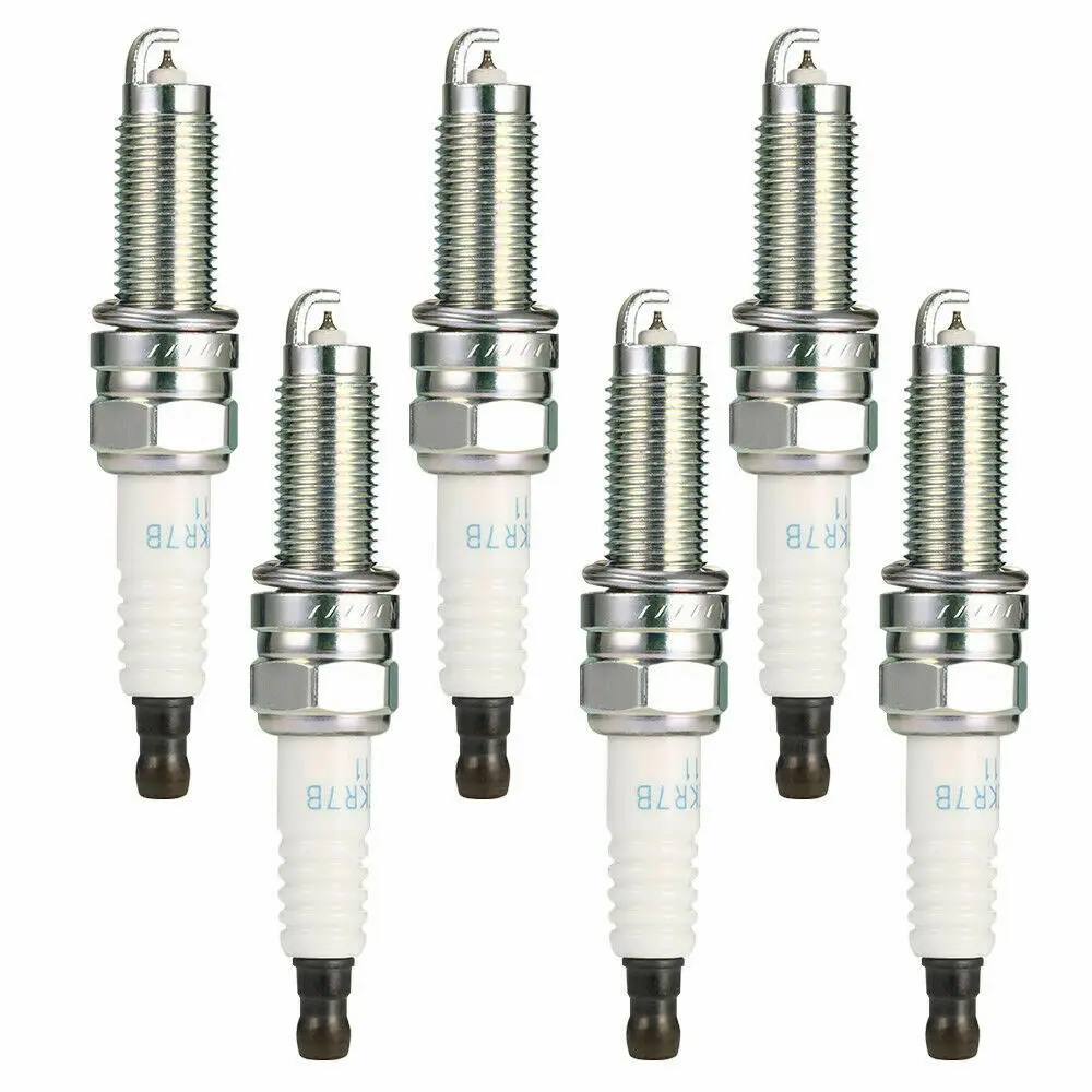 

6pcs Genuine OEM Iridium Spark Plugs 12290-R70-A01 ILZKR7B11 OEM for Honda ACCORD ODYSSEY PILOT ACURA RDX TL TSX