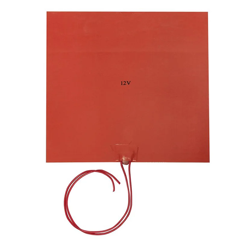  200X200mm 12V 220W Silicone Rubber Heating Heater for 3D Printer Heated BedsHeating Pad3D Printer A