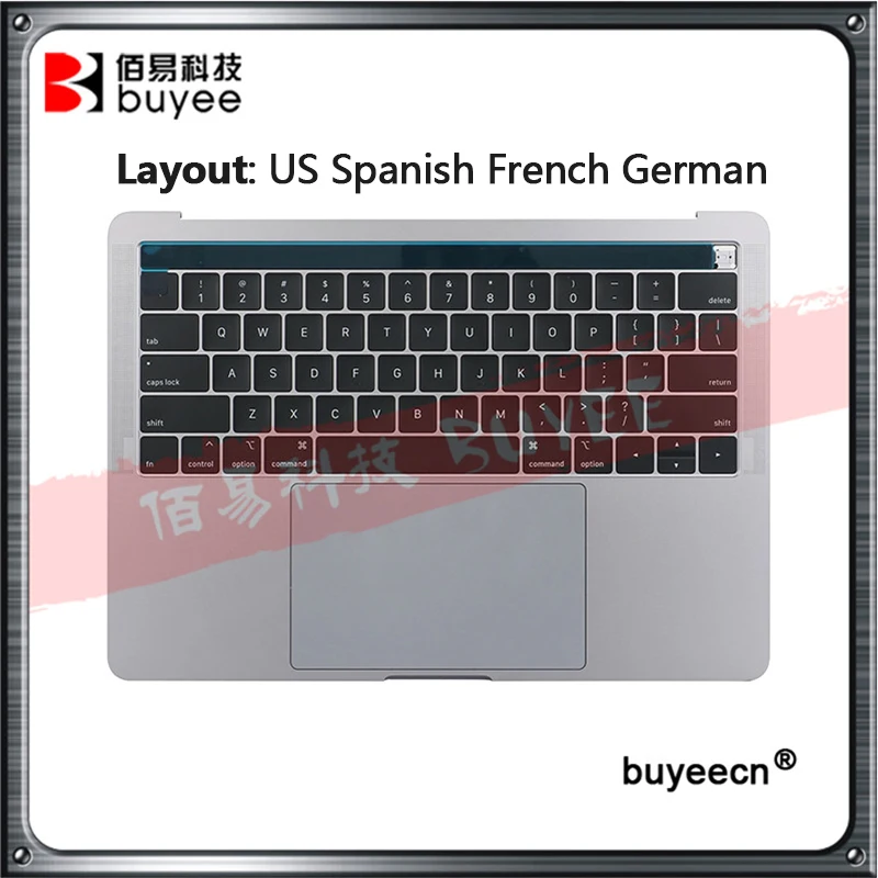 Подлинный A1989 PalmRest Topcase Для Macbook PRO Retina 13 3 &quotA1989 английская испанская французская