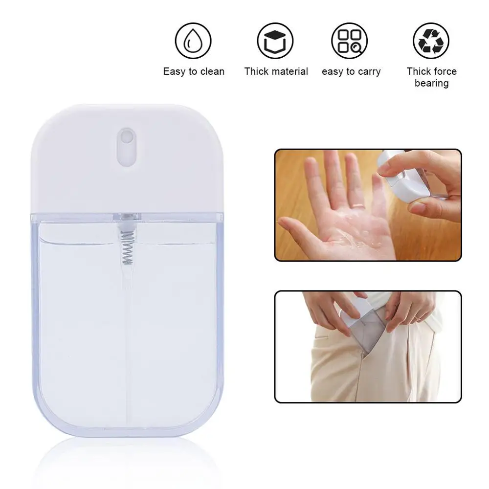

35ml Transparent Spray Bottle Spray Bottles Portable Bottle Travel Container Refillable Cosmetics Container