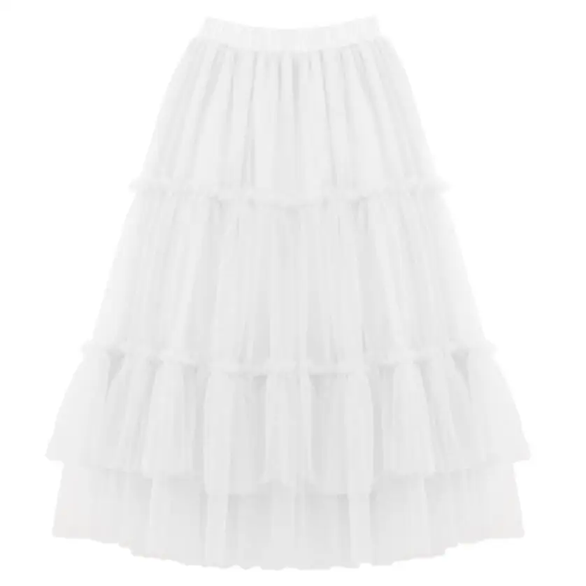 Girls' Fluffy Tulle Tutu Skirt 5