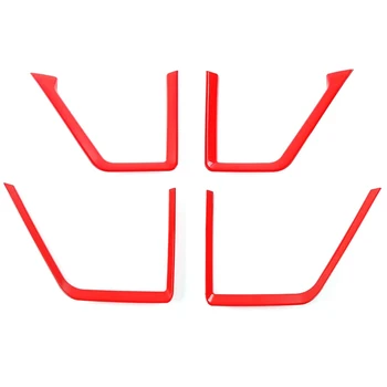 

Red Door Interior Decoration Trim Moulding for Ford F150 2015 2016 2017