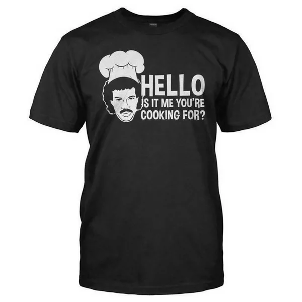 Здравствуйте это я что вы готовите для Lionel Richie черная футболка не могу замедлить