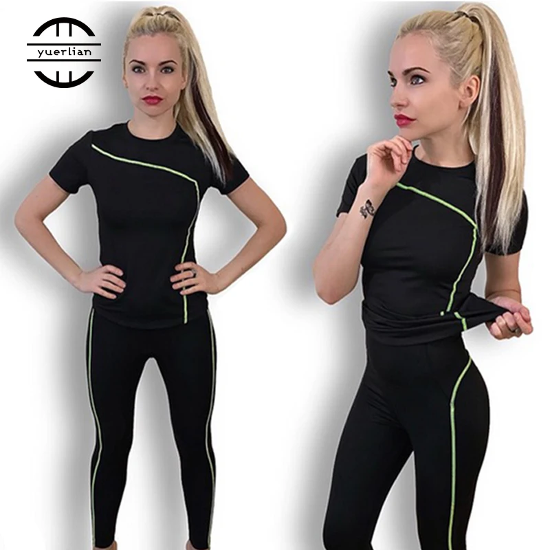 Women 2 Piece Set bubble butt high waist legging yoga shirt Outdoor Sportswear Fitness suit Sport outfit for woman yoga set,sports set,gym workout set,sportswear set,fitness set,sports bra set,yoga pants set,sports set shorts