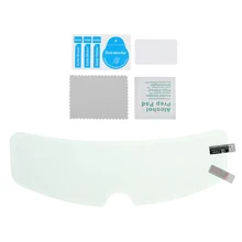 Para K3 K4 AX8 LS2 HJC casco claro bloqueo Pin Anti-niebla parche película casco lente Visor niebla resistente películas