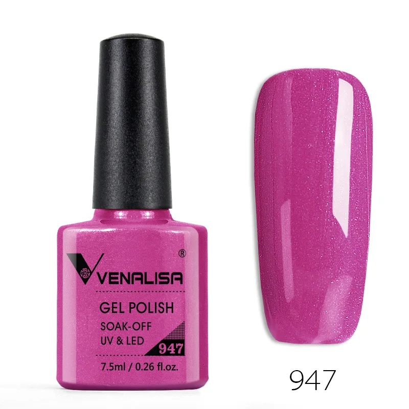 Venalisa Odorless Organic 60-Color UV Gel Nail Polish Collection