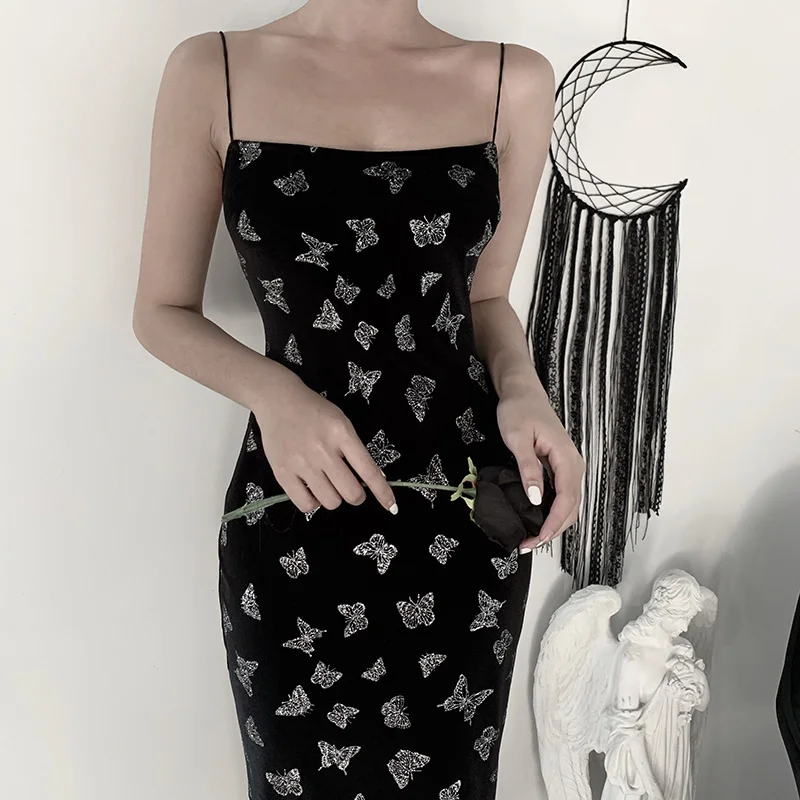 Женское облегающее платье карандаш бархатное до середины икры Трендовое