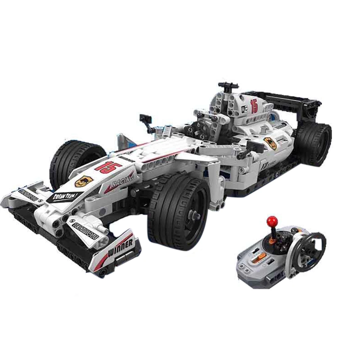 

729Pcs Moc 1:12 Racing Car Bricks Small Particle Building Blocks Vehicle Model Educational Toy For Kid Adult - Regular Version