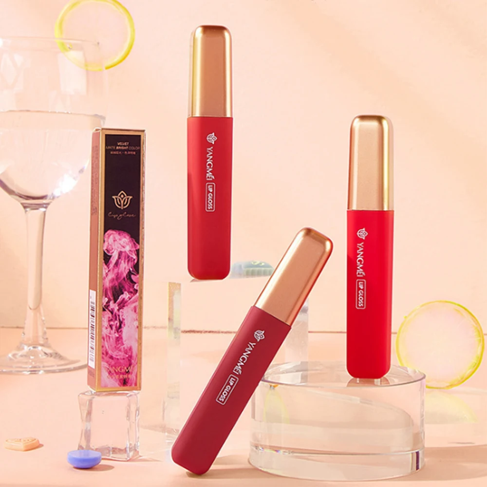 Beauty Air soft mist lip glaze velvet matte surface durable waterproof lip gloss base not easy to stain cup lipstick set makeup