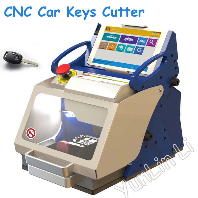 Máquina de corte de chave para carro, cópia de chaves, controle digital ...
