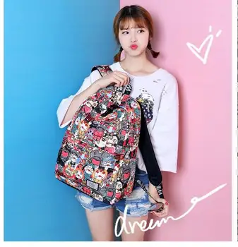 

2020 High Quality New Arrival! Waterproof Printed Backpack Personality Creative School Bag Travel Backpack