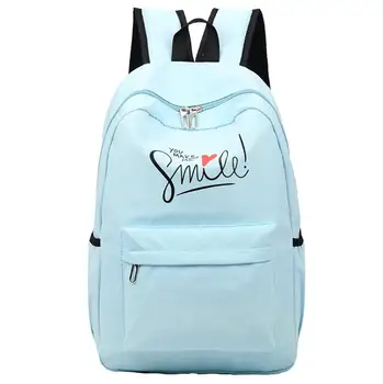 

Preppy Style Fashion Women School Bag Brand Travel Backpack For Girls Teenagers Stylish Laptop Bag Rucksack girl schoolbag
