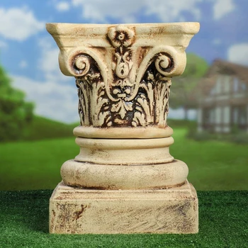 

Garden figure "Column" composite, chamotte, 48 cm