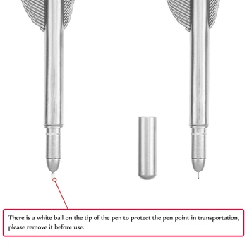 

Feather Gel Ink Rollerball Pens Feather Ball Point Black Pens Ballpoint Black Ink Pens, 0.38 Mm Point (16)