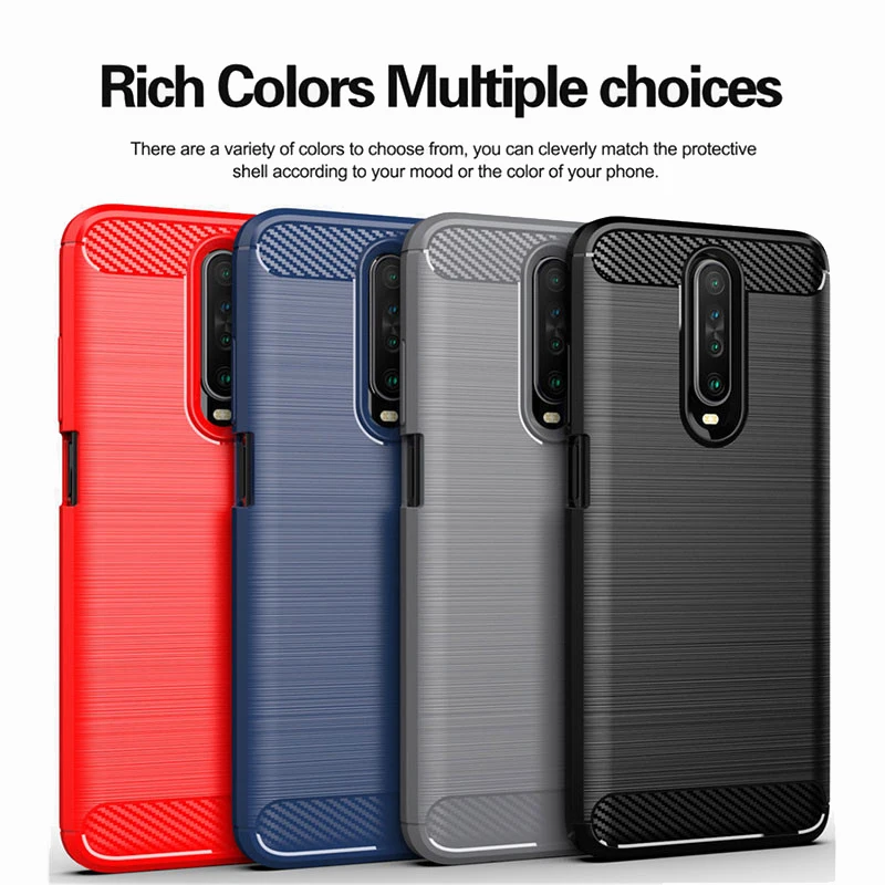 Новый чехол из углеродного волокна для Xiaomi Redmi K30 K20 Pro GO 8 8A 7 7A Note 4 4X 5 6 8T мягкие