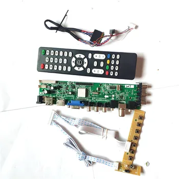 

For LP140WH2-TLL1/TLL2/TLL3/TLL4/TLL5 DVB digital 1366*768 LVDS HDMI VGA USB AV TV 3663 display 40-Pin LCD Controller board Kit