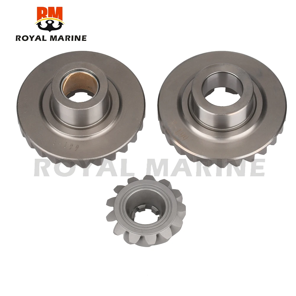 Getriebesatz 66T-45560 66T-45551 66T-45571 für Yamaha Außenbordmotor 2T 40PS 40X Vorwärts-Rückwärts-Ritzel passend für Parsun Hidea 40PS – Detail 4