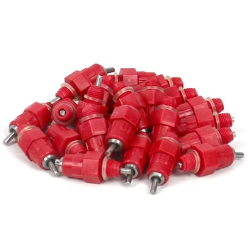 

600 Pcs Chicken Drinking Innerspring Nipple Duck Quail Birds Drinking Spring Poultry and Pet Breeding Drinking Water Equipment