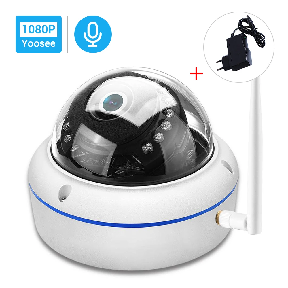 Hd1080p Yoosee Wifi Camera Onvif Wired Wireless Ip Camera Audio Record Night Vision Vandal-proof Waterproof Outdoor Camera - Ip Camera - AliExpress