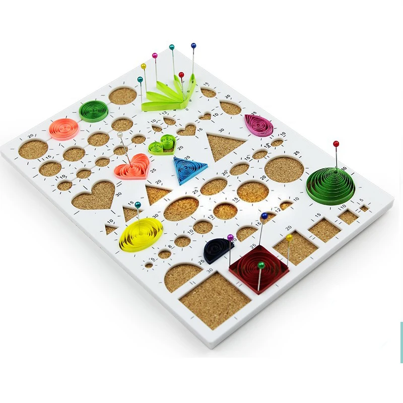

1PC Paper-scrolling Filigree Mosaic Quilling Tool Quiliing Corkboard Template Paper Quilling DIY Carft Paper