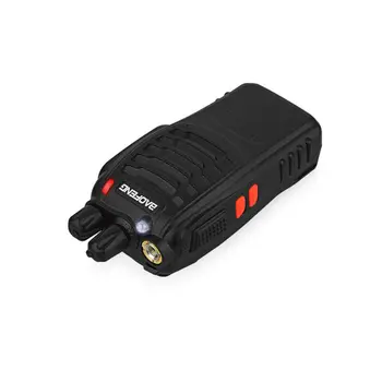 

Walkie Talkie 2-Way BF-888S Radio Long Range 16CH UHF 400-470MHZ Set ABS Frequency Stability: 2.5 ppm