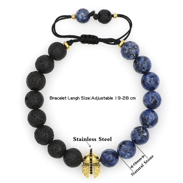 Braccale Da UOMO Con Perle N Petra D Lago,perlne N Petra,per Lu