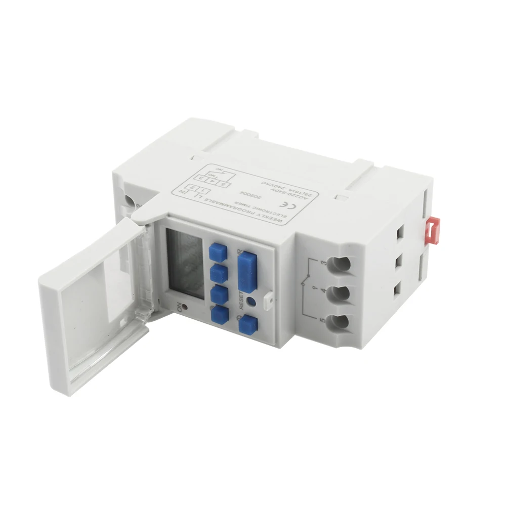 Программируемый таймер питания tp8a16 220 В с ЖК дисплеем|timer programmable|timer weeklytime switch relay |