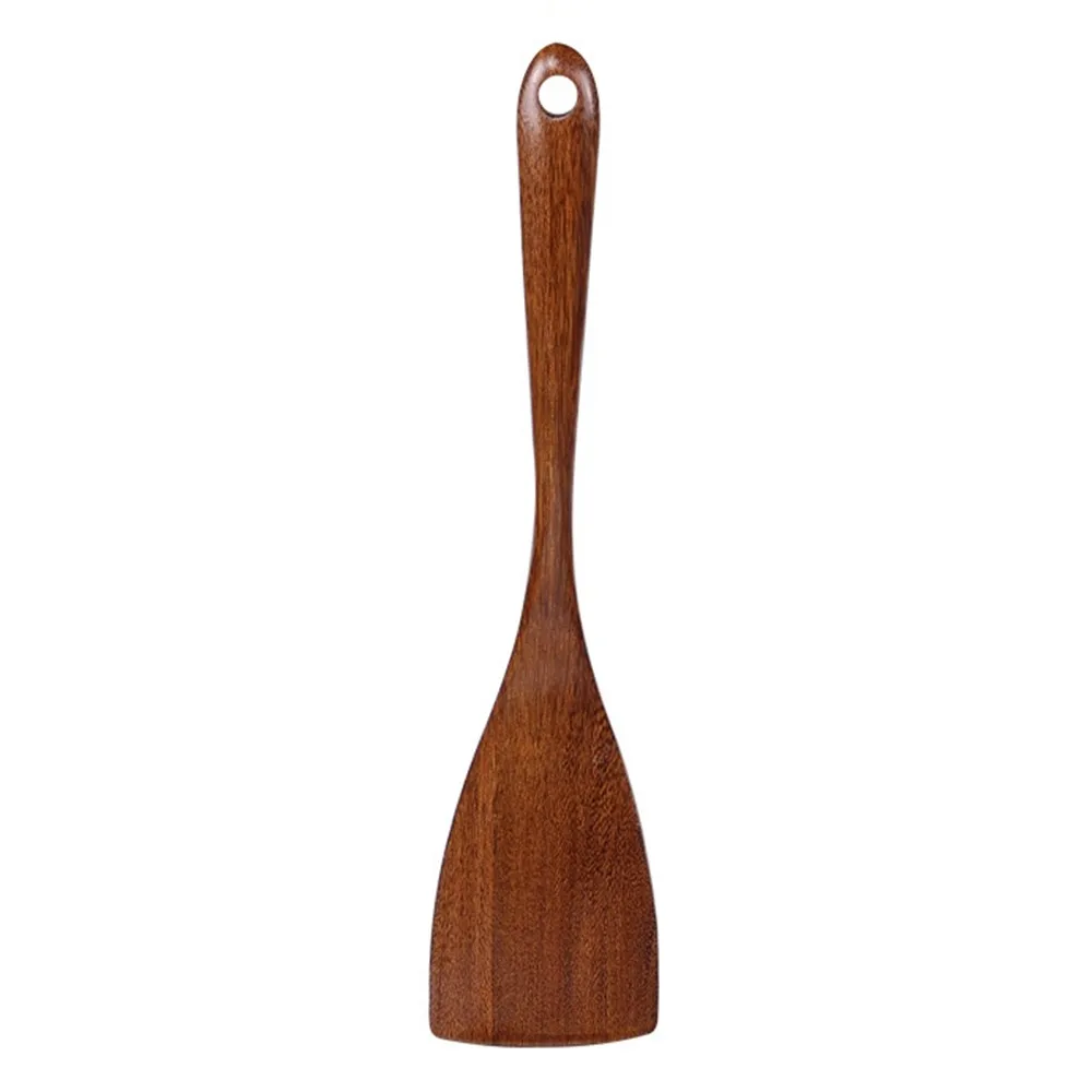1 шт. деревянная ложка для риса из натурального дерева чехол для столовых приборов лопатка, ложка, Детская здоровая посуда для кухонных принадлежностей - Цвет: 6