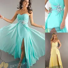 Дизайн,, шифоновые сексуальные длинные женские платья на заказ с разрезом, молния со стразами, платья для выпускного вечера