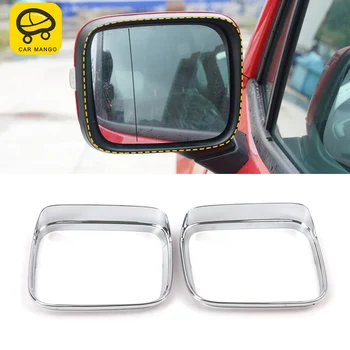 

CarManGo For Jeep Renegade 2015-2019 Car Styling Rearview Reflector Mirror Cover Protector Decor Trim Frame Exterior Accessories