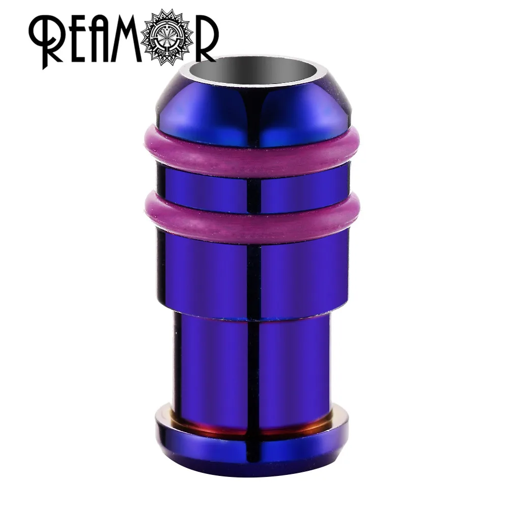 REAMOR 316l покрытие из нержавеющей стали красочные 6 мм Магнитная застежка-молния для кожаного браслета металлический разъем DIY ювелирных изделий - Цвет: Purple