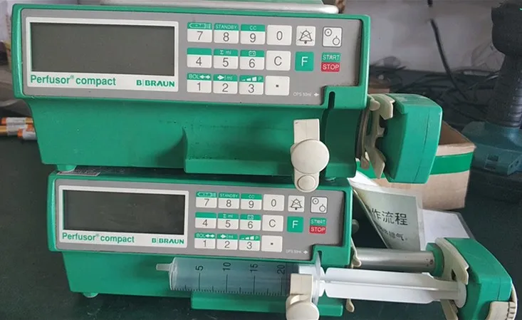 US $150.00 For Belang Injection Pump PERFUSOR COMPACT Repair Parts Supply Motherboard Key Board LCD Screen