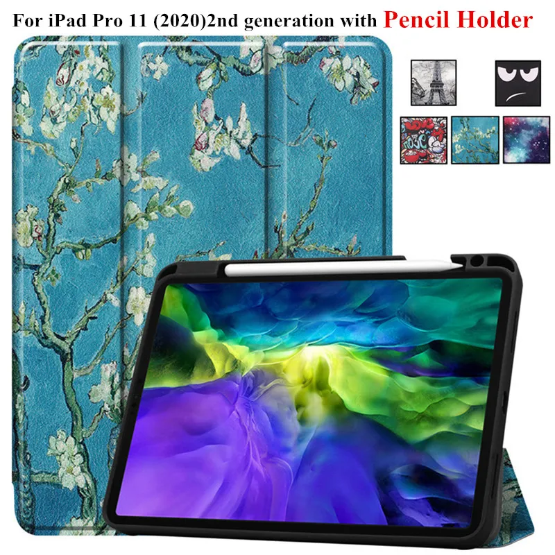 Чехол для Apple iPad A ipad Pro 11 2020 умный чехол с карандашом дюймов планшет
