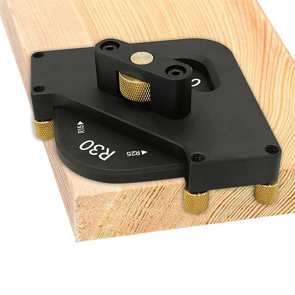 

High Accuracy Easy Use Woodworking Wear Resistant Corner Jig Industry Chamfer Template Milling Tool DIY Home Universal Cutting