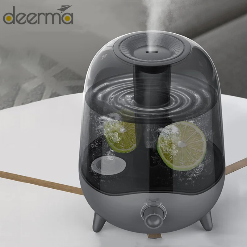 

Deerma DEM - F323 Cool Mist Air Humidifier 5L Large Capacity Transparent Aromatherapy Essential Oil Diffuser For Home