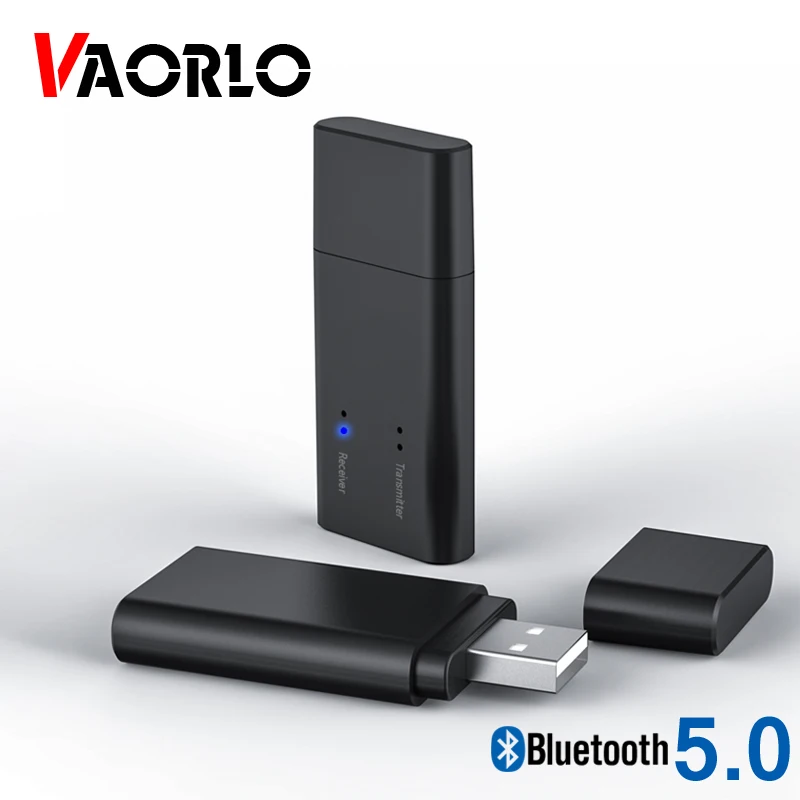 Bluetooth-трансмиттер VAORLO с USB-разъемом и переходником 2 в 1 | Электроника