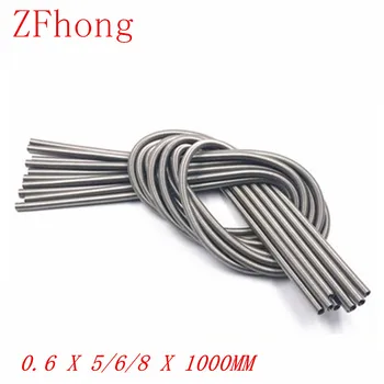 

1PC 0.6 x 5/6/8 x 1000mm Stainless Steel Super Long Tension Spring Extension Spring Wire Diameter 0.6mm Length1000mm