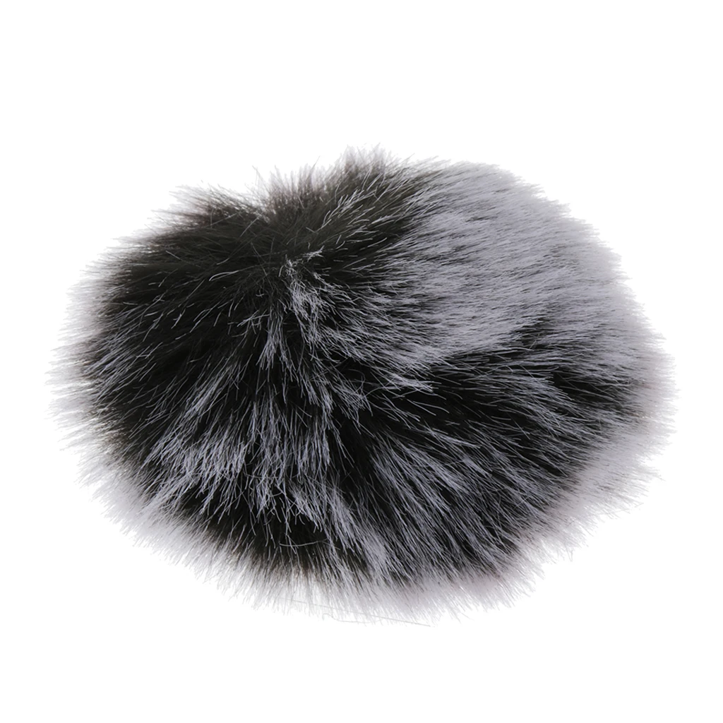 Lavalier Microphone Wind Screen Furry Muffs Fits Most Lapel Microphones Standard size fits most small type Lavalier