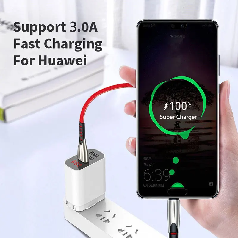 Micro USB кабель 3A Быстрая зарядка USB синхронизация данных нейлон мобильный телефон зарядное устройство кабель для samsung Xiaomi sony htc LG кабель для телефона Android