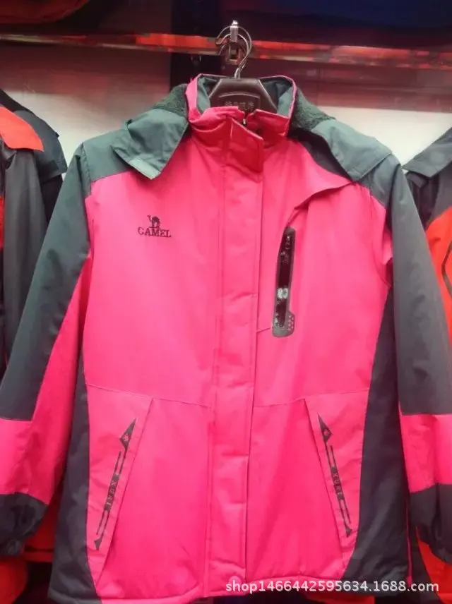 Низкая цена стиль плащ куртка ветрозащитный дождь открытый альпинизм одежда толстый съемный Плечо Комплект из двух предметов