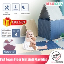 Tapete de puzle de 30x1cm para bebé, Alfombra de espuma EVA para niño, almohadilla para gatear, manta para bebé, Alfombra de juego, juguete educativo