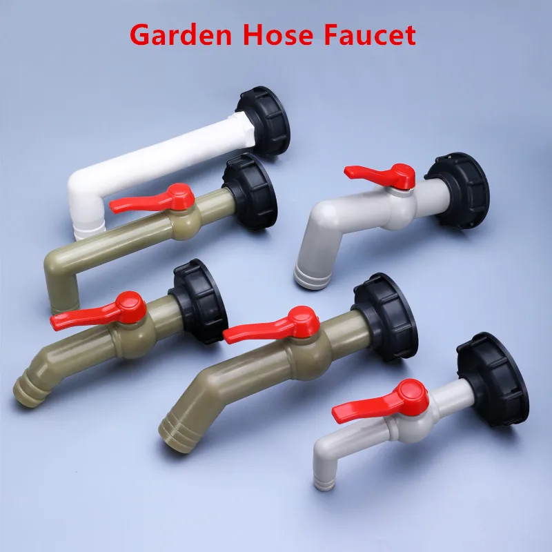 Faucet Connector Ibc-Tank-Adapter Garden-Hose S60X6 1PCS Lengthen