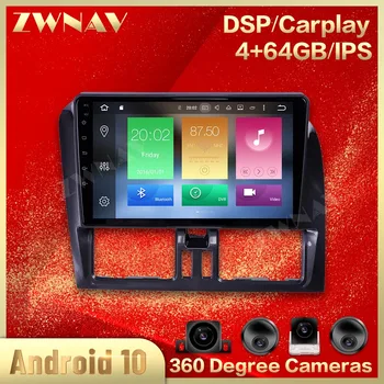 

360 Cameras Screen For Volvo XC60 2009 2010 2011 2012 Android 10 Multimedia Screen Audio Radio Recorder GPS Wifi Navi Auto Head