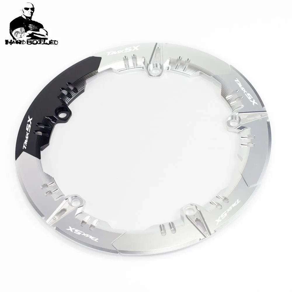 Tmax SX Hot Sale For Yamaha Scooter T-MAX 530 tmax530 SX 2017 2018 Aluminum Transmission Belt Pulley Cover 5 Colors Available (2)_Jc
