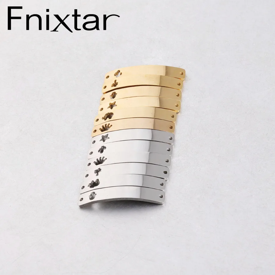 Fnixtar изгиб прямоугольник бутафория полый корона дерево слон зеркало