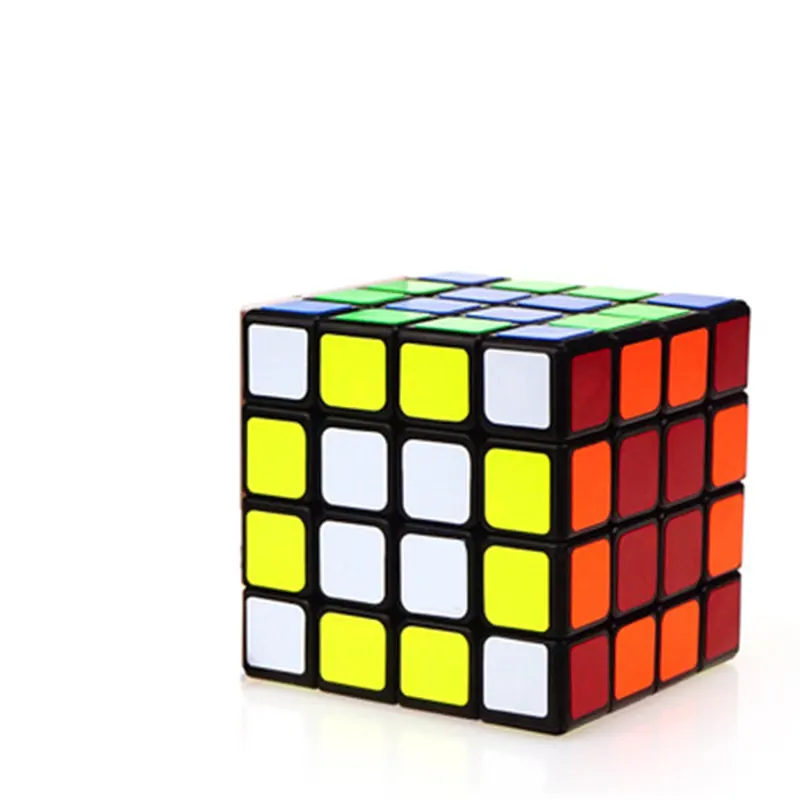 Набор Cubos Magicos Пазлы сенсорные игрушки ручная бесконечная игрушка Детские подарки скоростная игрушка твист 2 2 2 волшебный куб без наклеек EE50MF - Цвет: 4x4x4 Black 1