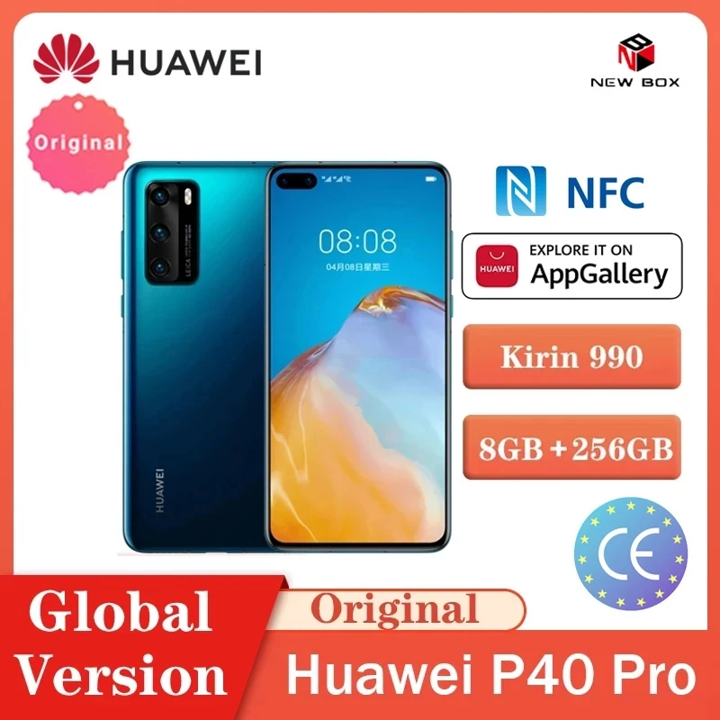 Huawei P40 Pro Kirin 990 8 Гб 256 NFC Bluetooth 5 1 SuperCharge стандарта 40 Вт 90 Гц дисплей 50MP высокой