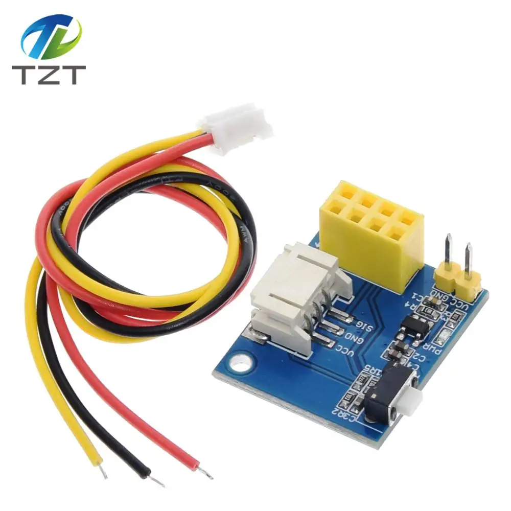 ESP8266 ESP 01 01S WS2812 RGB светодиодный модуль контроллера для Arduino IDE/SATA светильник кольцо