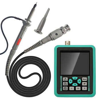 

Handheld Mini Portable Digital Oscilloscope 2.4 Inches TFT Color LCD Screen 120M Bandwidth 500M Sampling Rate ARM+FPGA+ADC